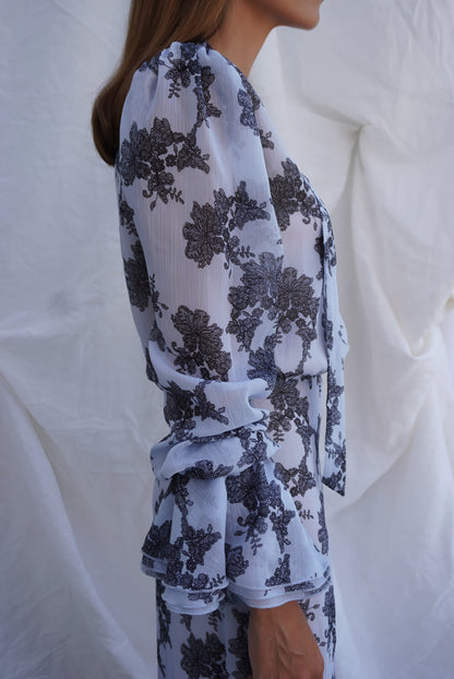 ROTATE. Vestido lazada al cuello