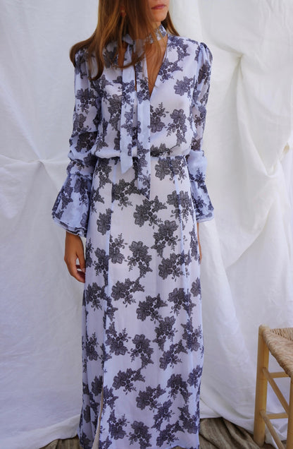 ROTATE. Vestido lazada al cuello